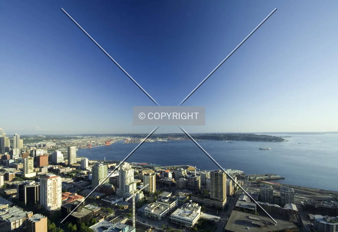 View south from the Space Needle