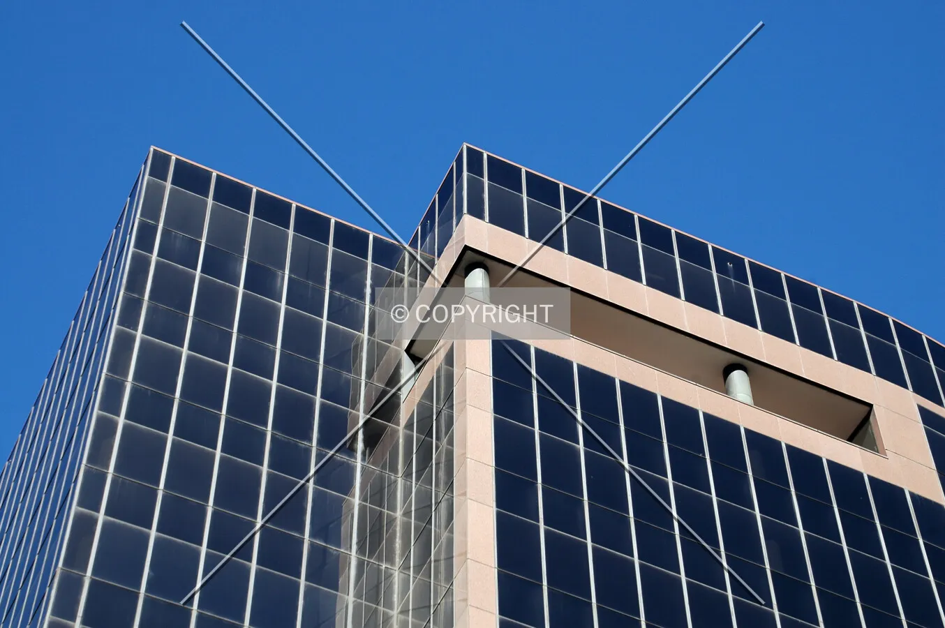 Top of the northwest corner