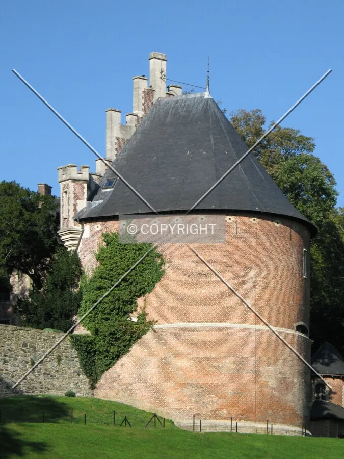 Southern view of the eastern tower