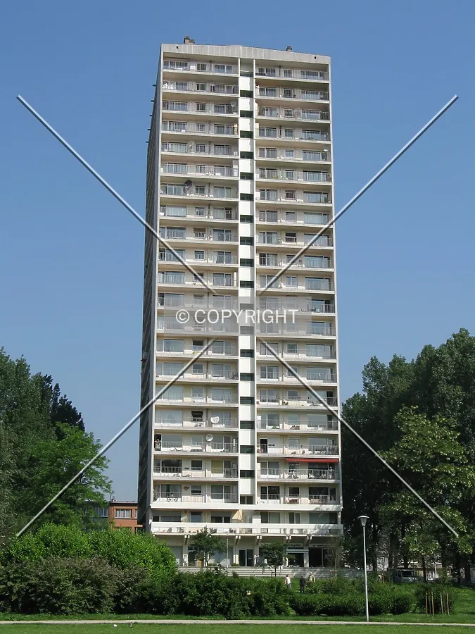 View from the southeast