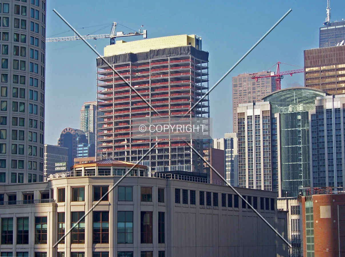 Looking northwest from Upper Wacker Drive