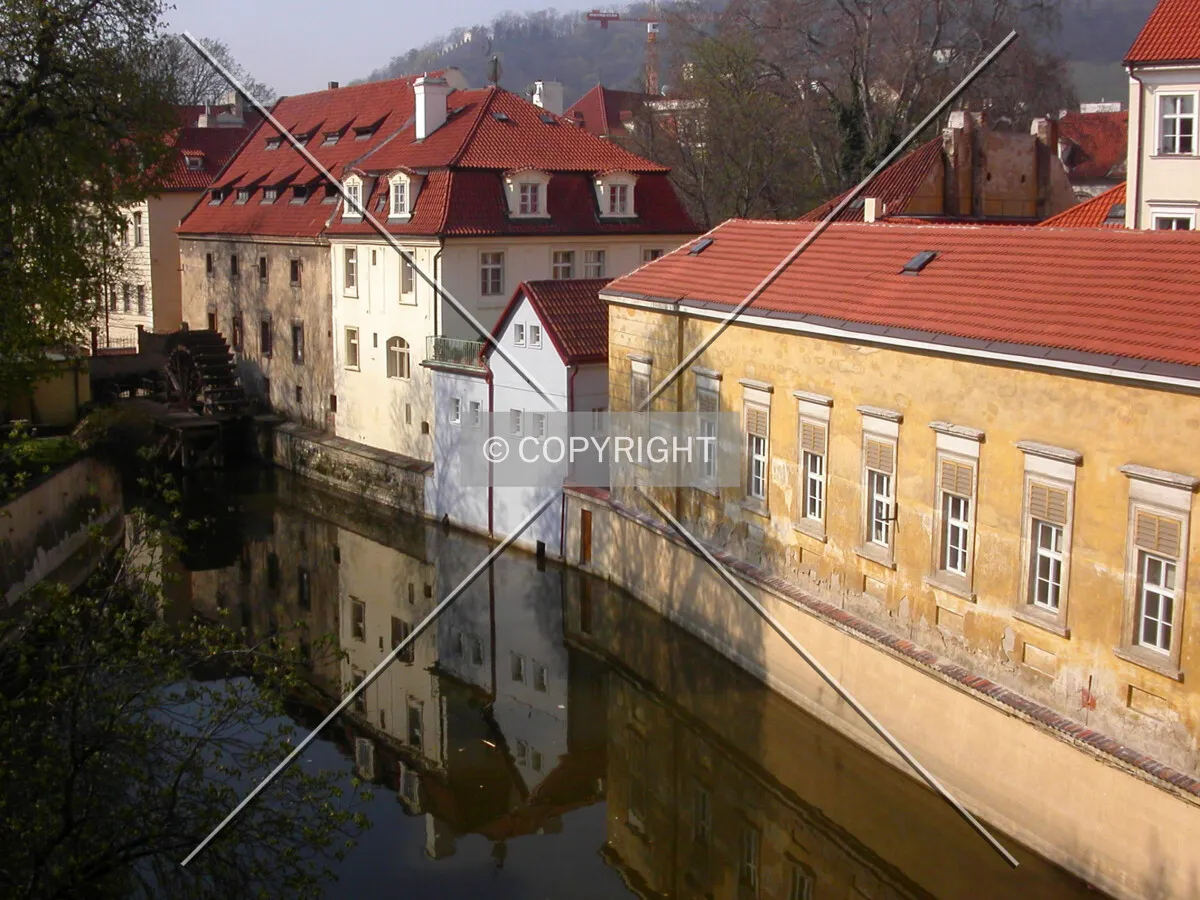River side at Lesser Town