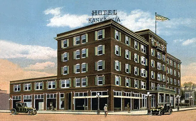 Vintage view from the southeast