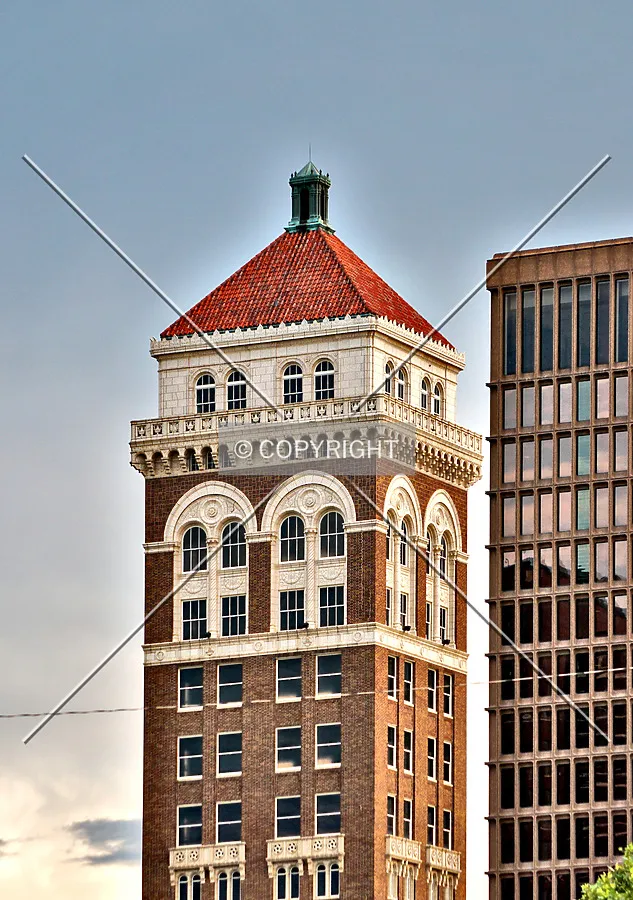 Upper floors from the northwest; July 4, 2020