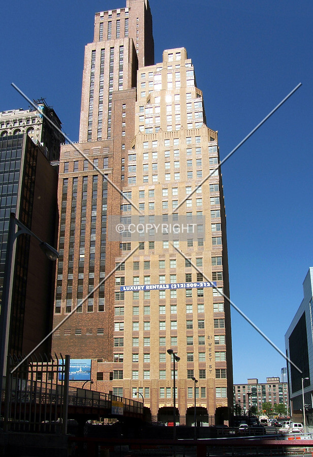 View from the east at Morris Street