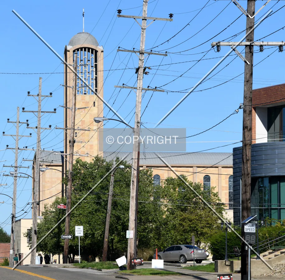 View from the southeast