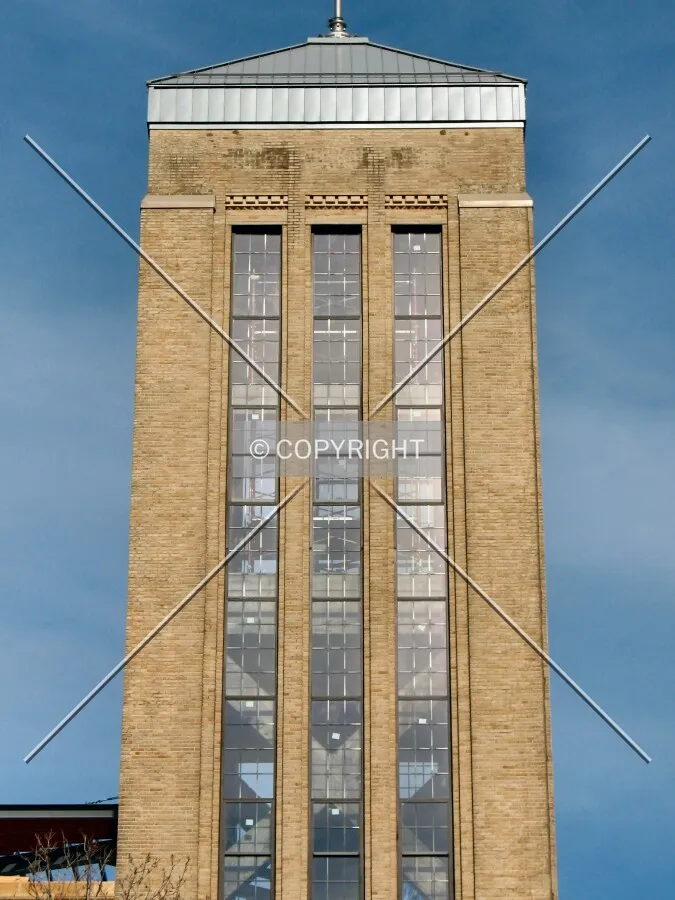 Future tower unit, with internal structure visible