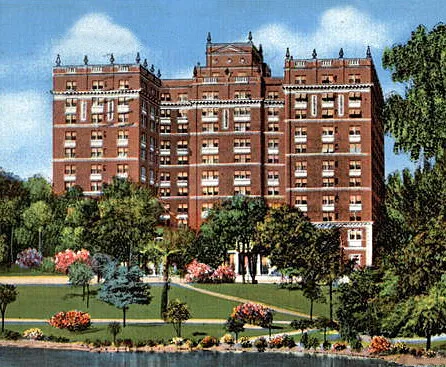 Vintage view from the east