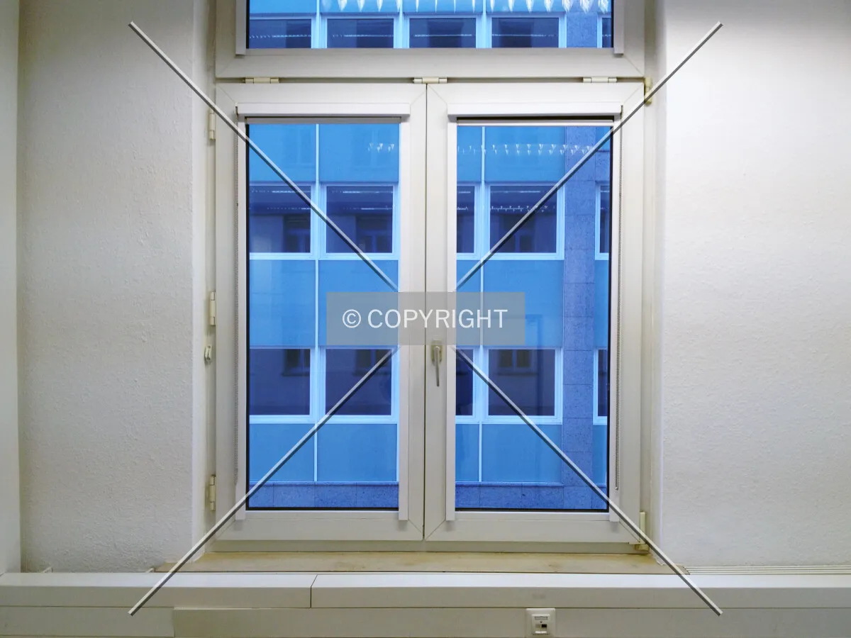 A PVC window