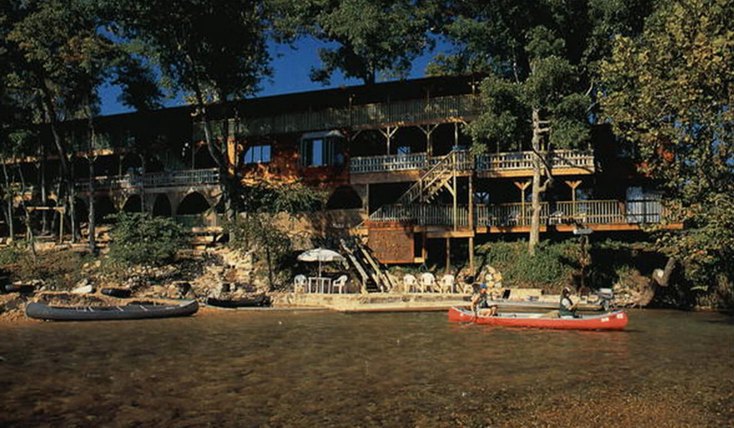 Vintage view from the south