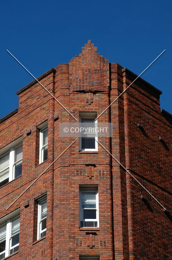 Top of the northwest corner