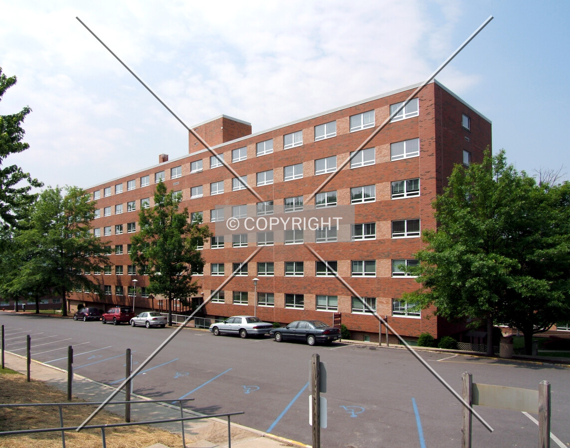 View from the northeast