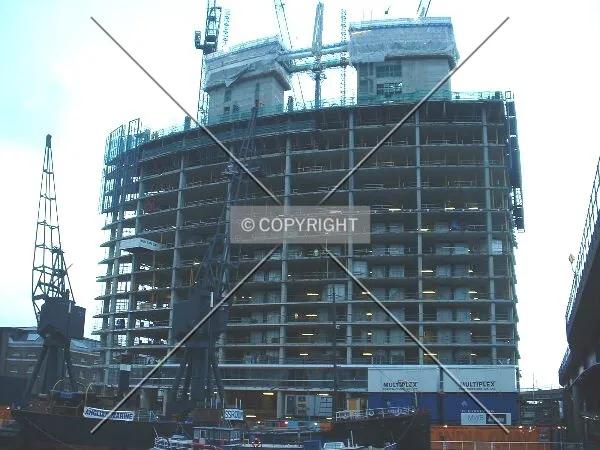 Construction of the 'cores' has resumed