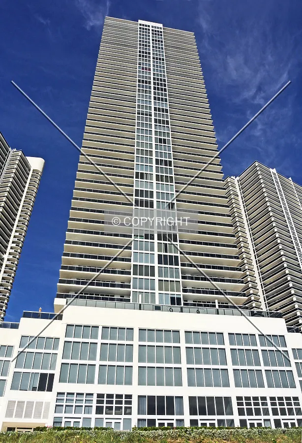 Looking up from the east along the beach