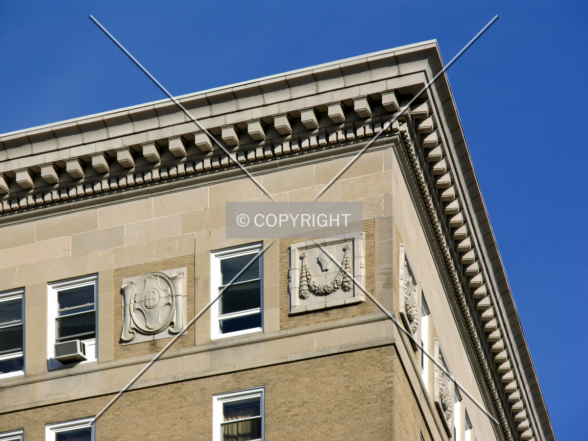 Upper southwest corner