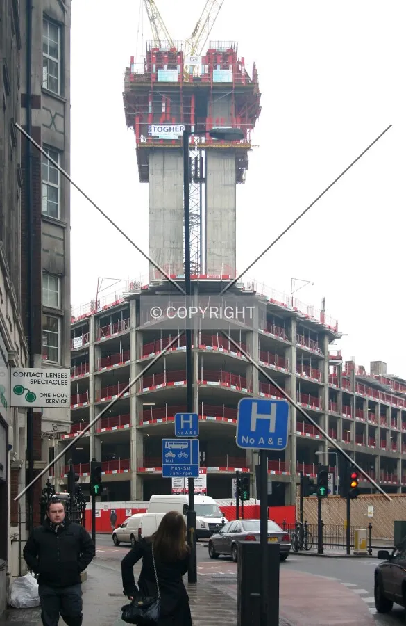 View northwest from City Road