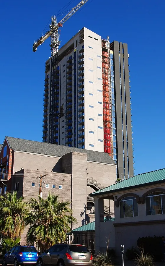 View from the northwest