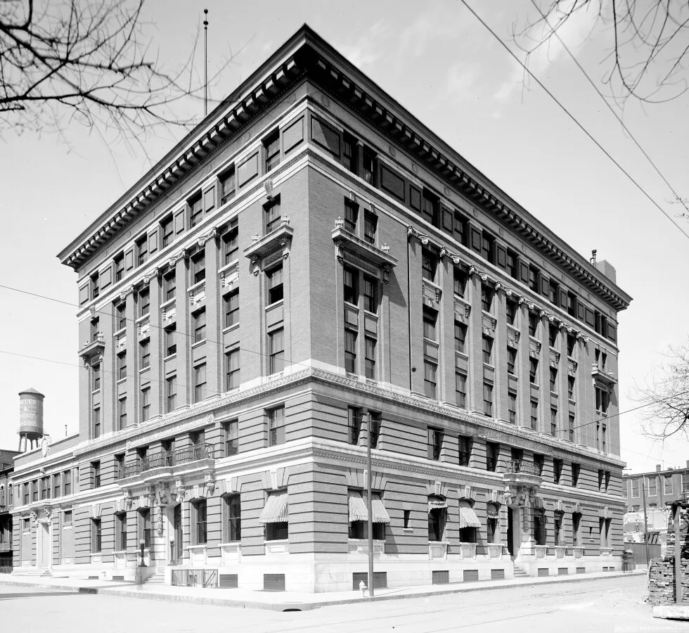View from the southeast