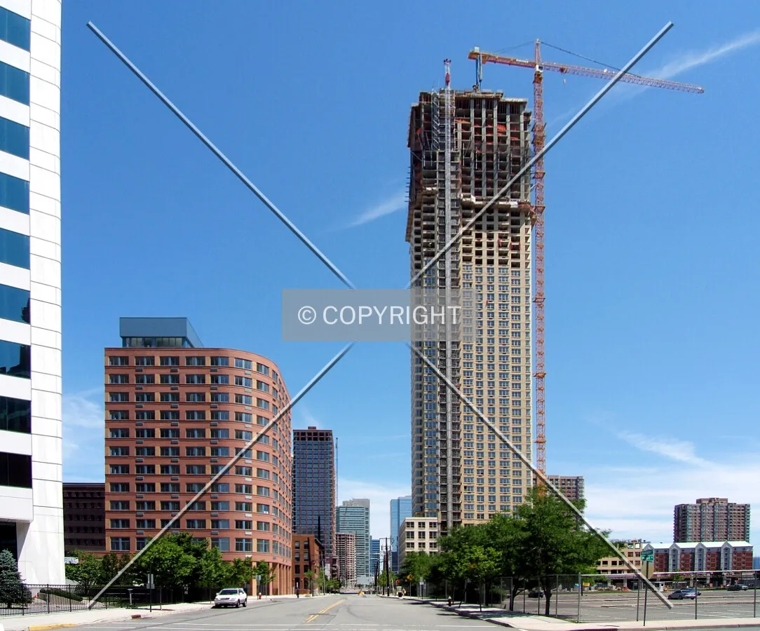 View north from Columbus Drive