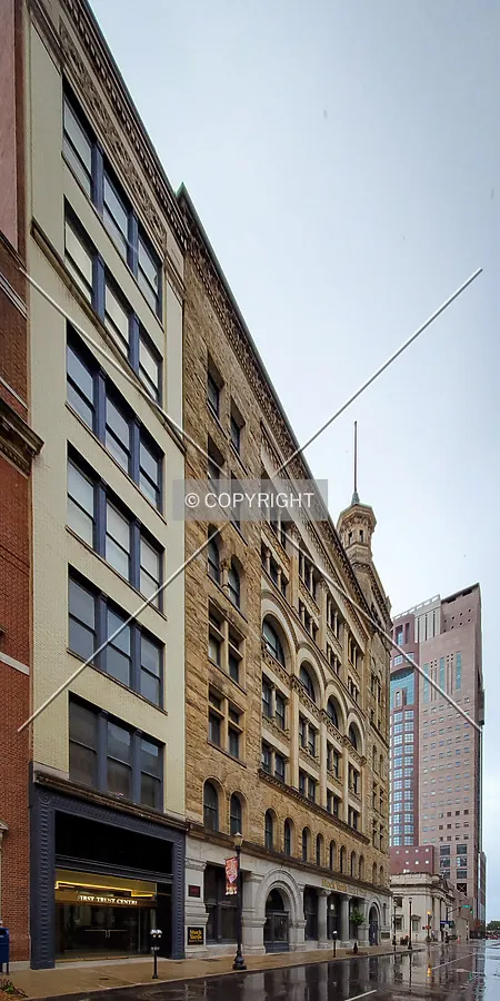 From the southeast;