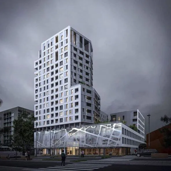 Second rendering of the project.