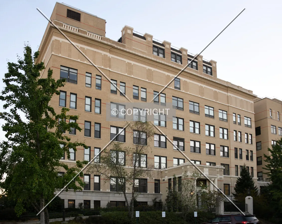 View from the northeast