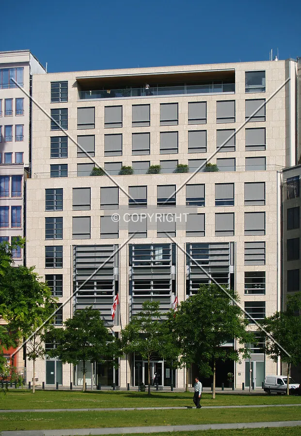 As seen from Leipziger platz