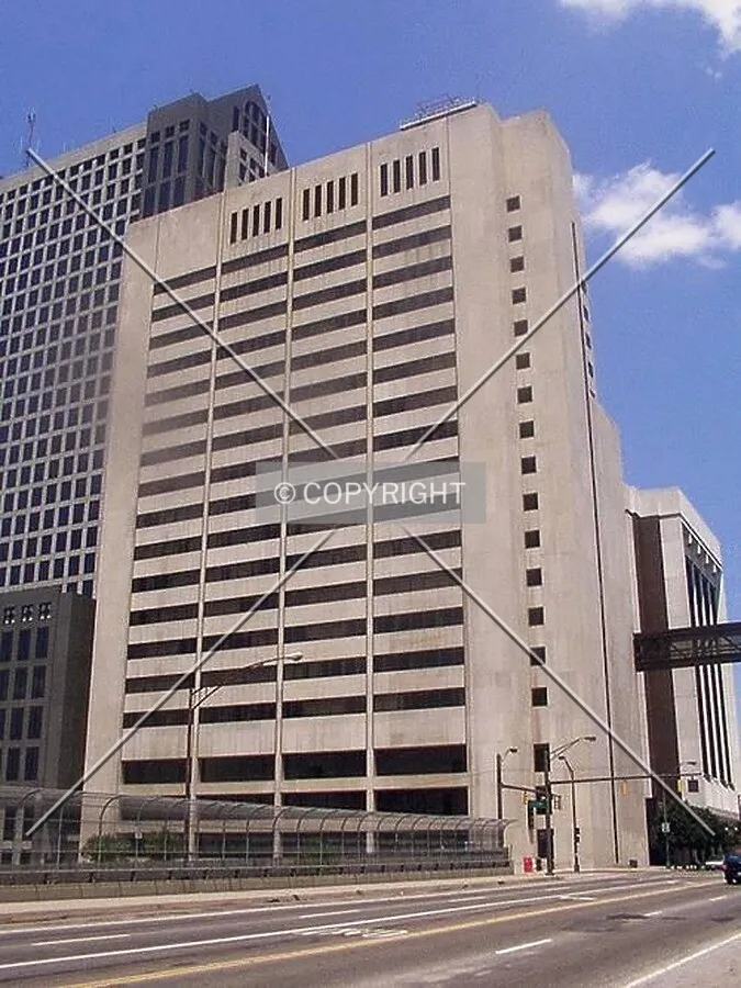South facade from I-70 bridge