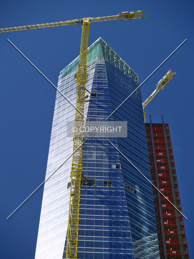Looking up the east side