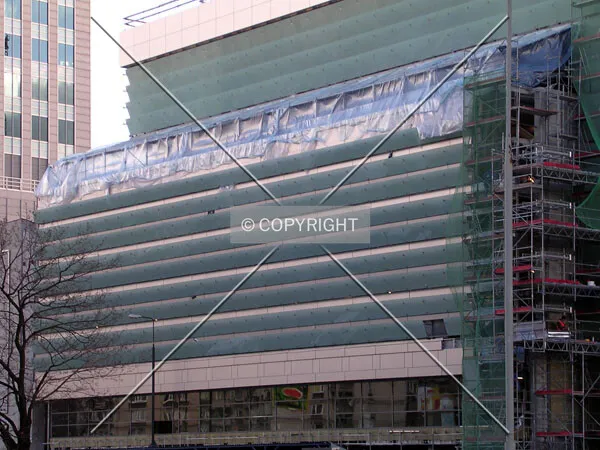 The north facade