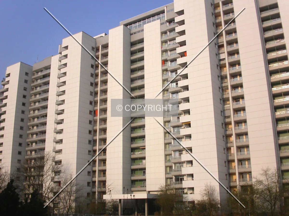 Eastern side of the building