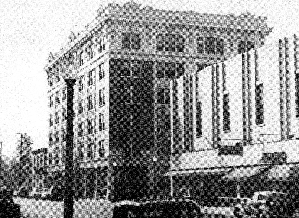 Vintage view from the east