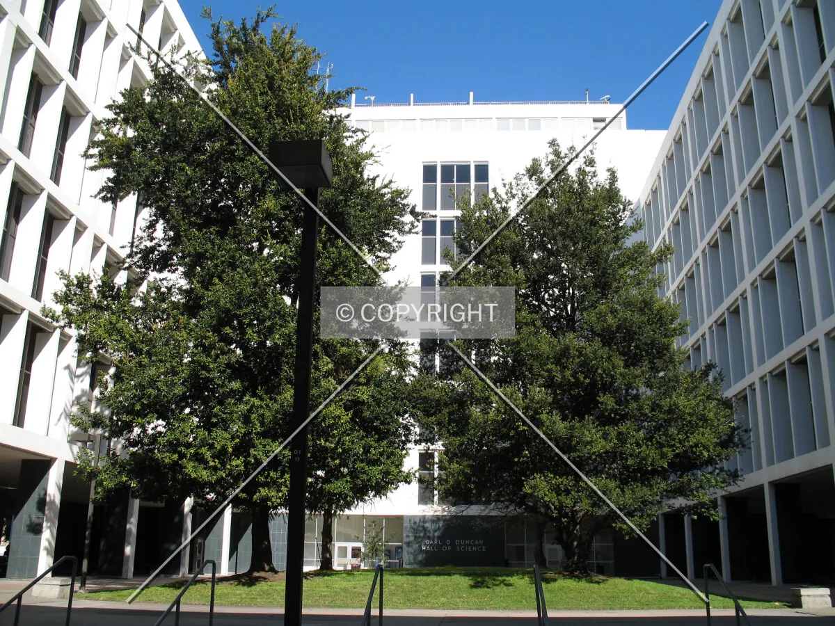 Center entrance on the west side