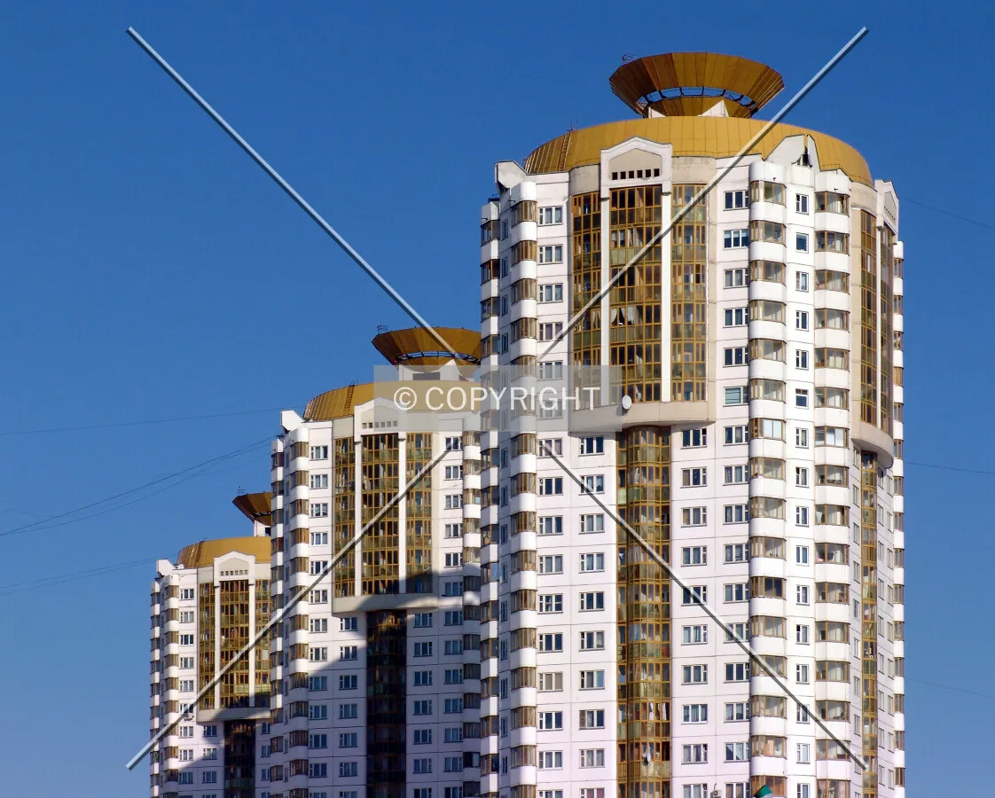 The upper floors as seen from the west