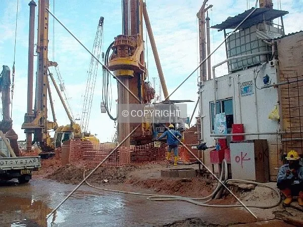 Foundation works in progress