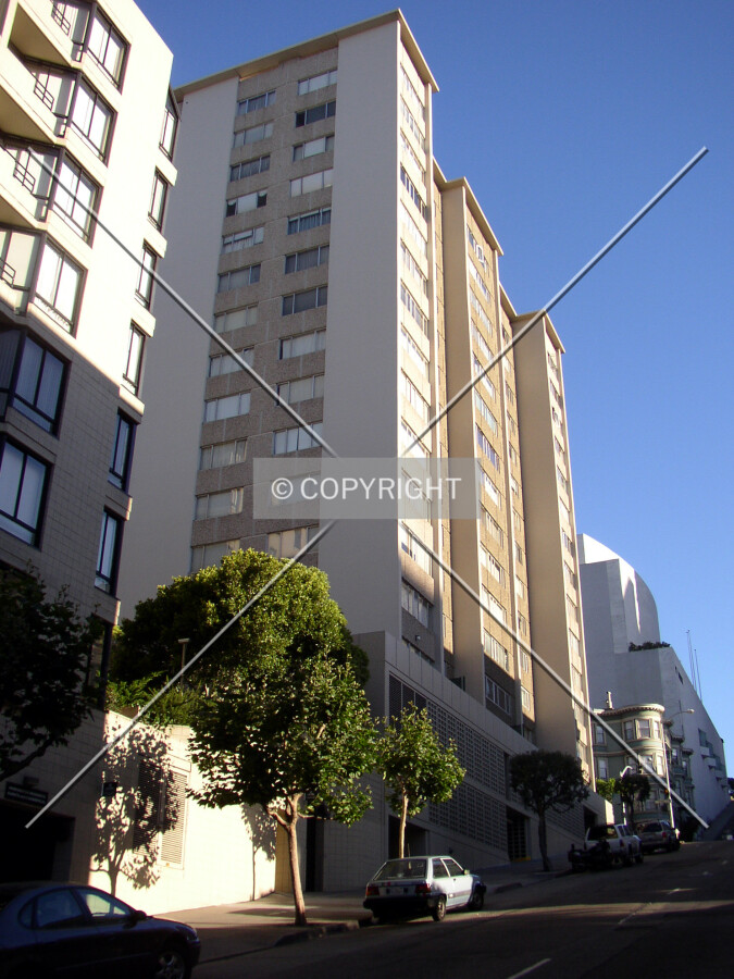 Looking north from Taylor Street