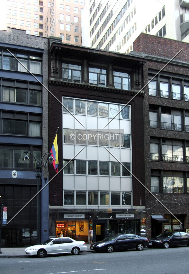 View from the northeast on 46th Street