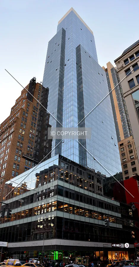 View from the east at 6th Avenue and 32nd Street