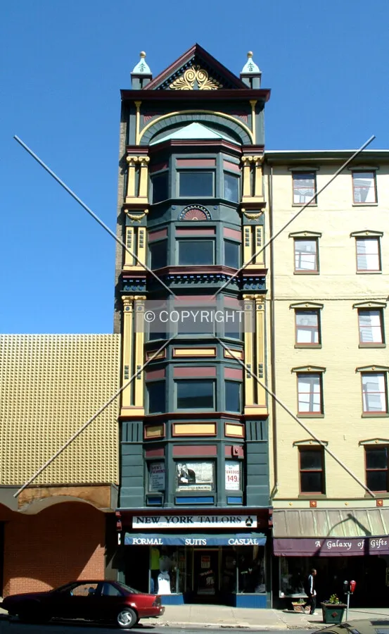 View from the south across Northampton Street