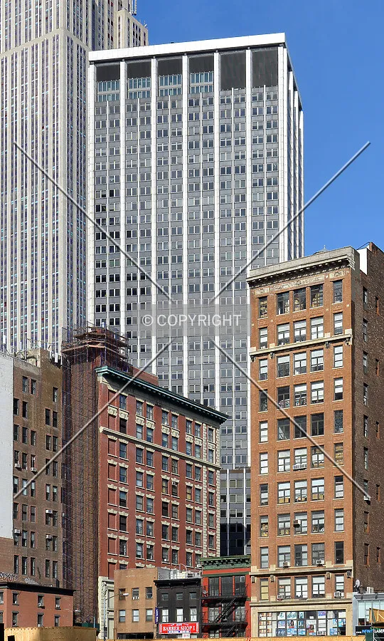 View from the southwest at Sixth Avenue and 30th Street