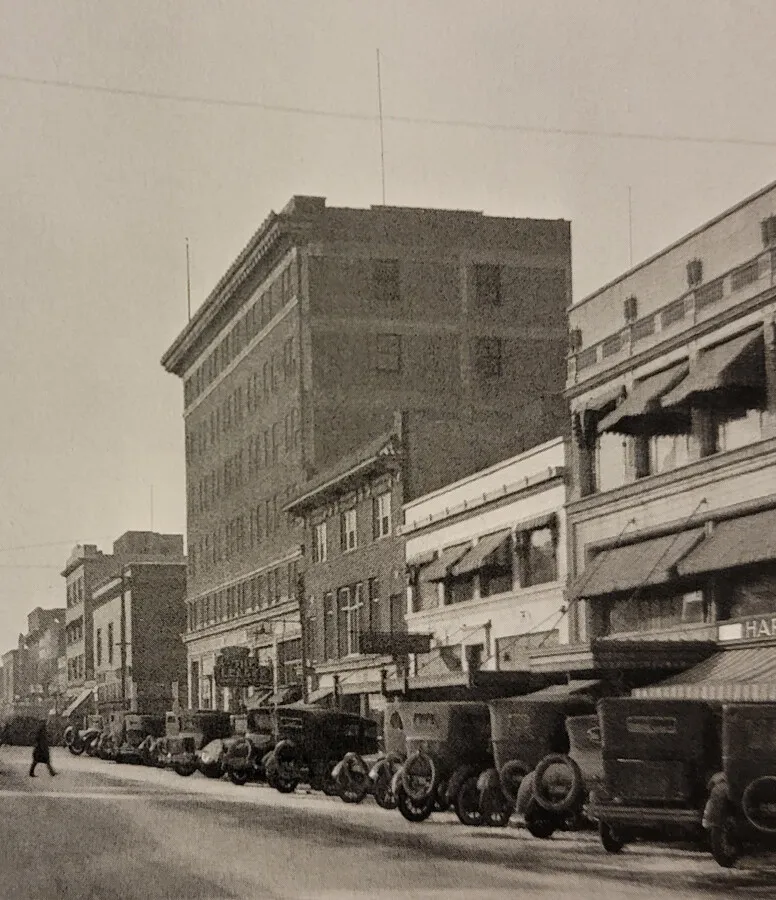 Vintage view from the southeast