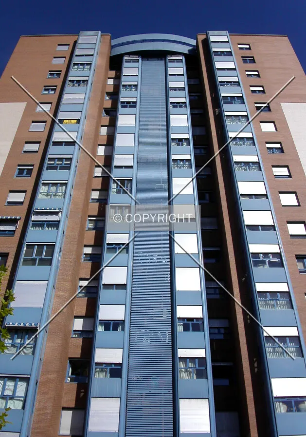 Looking up from the southern side