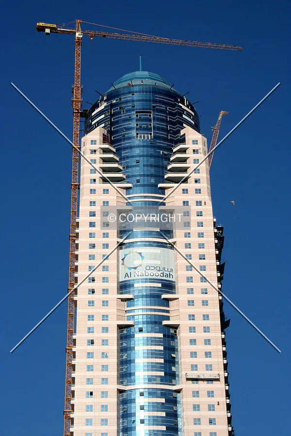 Looking up at the top