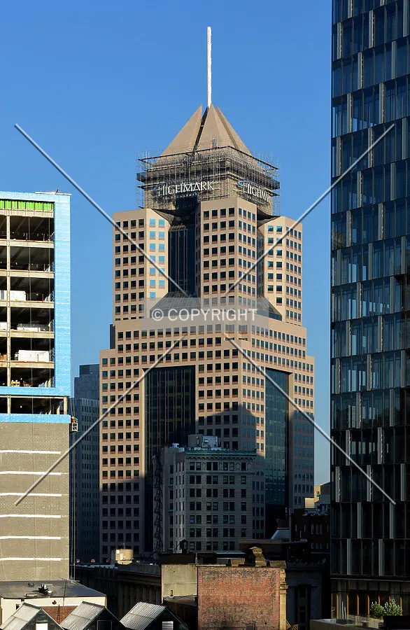 View from the southeast