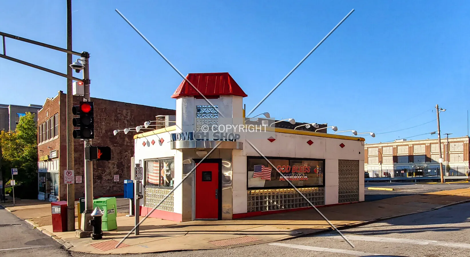 Southeast view; October 12, 2019