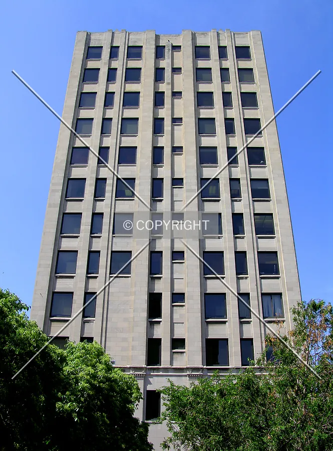 Looking up the western side