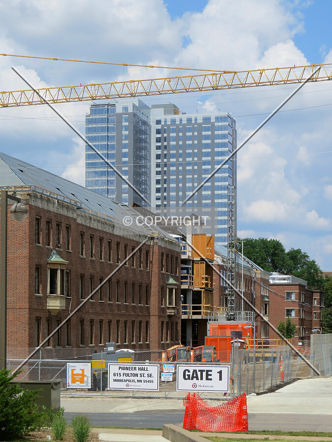 View to the north from East River Parkway