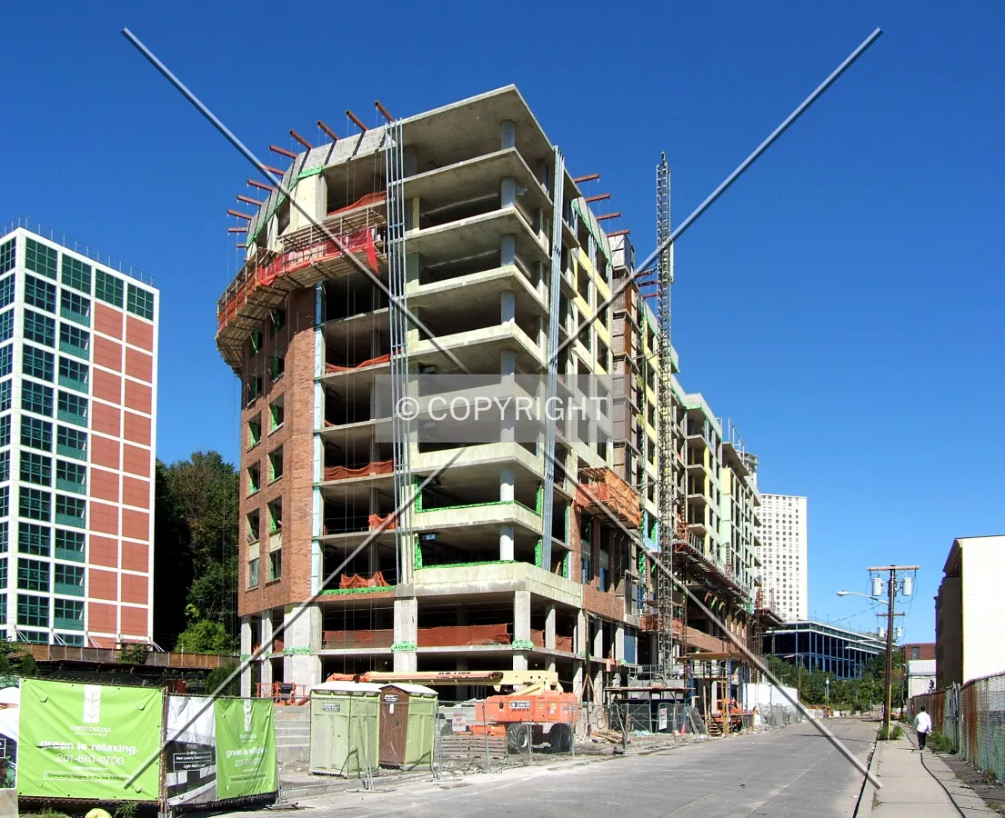 View from the south at 8th and Jackson Streets