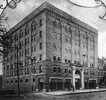 Vintage view from the northwest