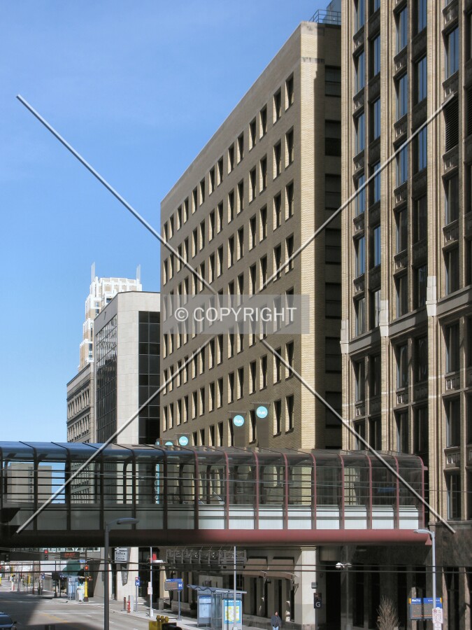 View to the north along 2nd Avenue South